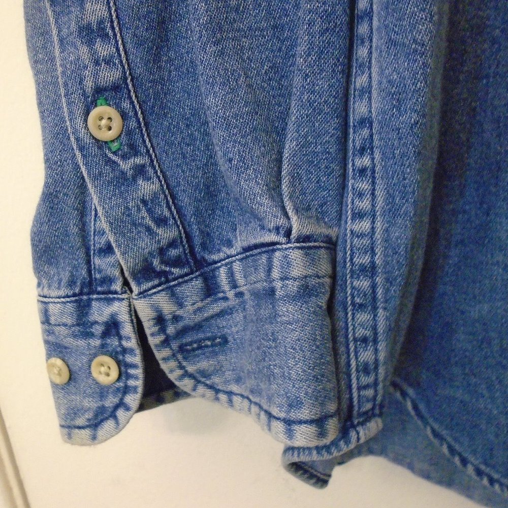 Tommy Hilfiger men's jeans shirt size M - Picture 4 of 5